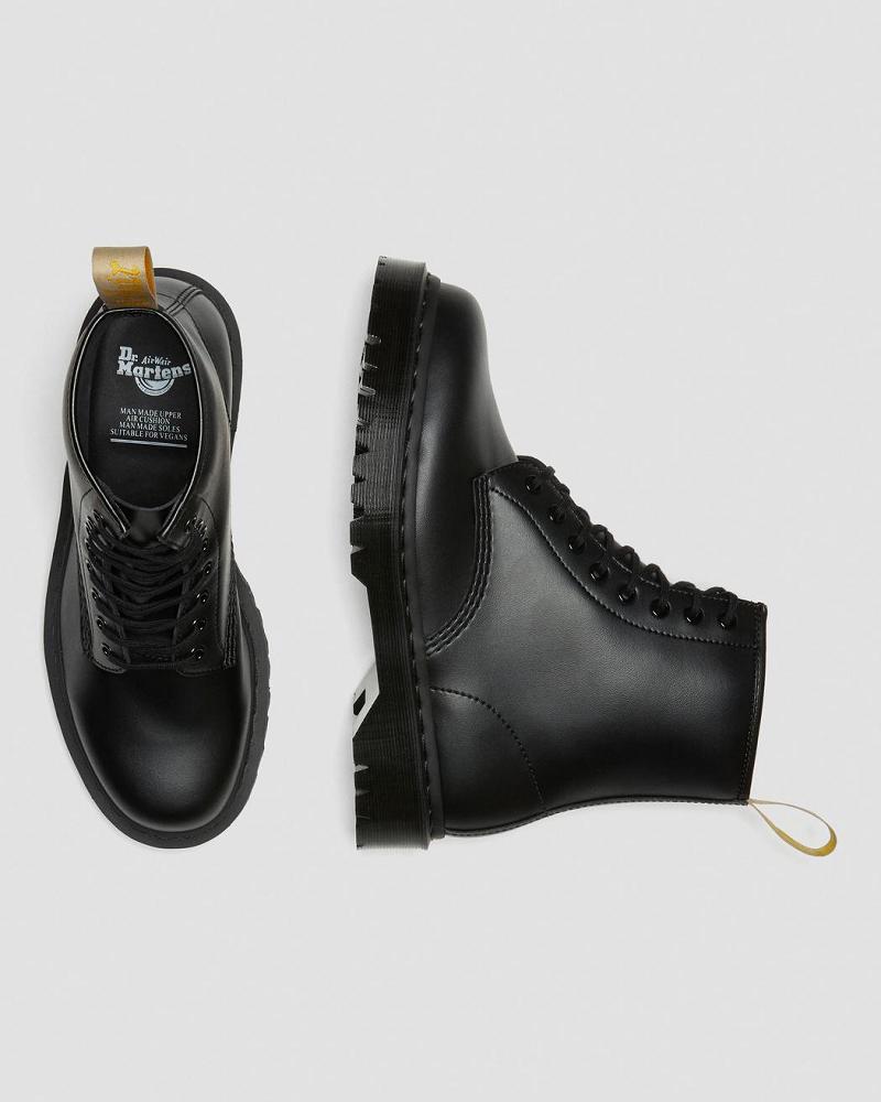Dr Martens Vegan 1460 Bex Mono Snørestøvletter Dame Svarte | Norge 559MQZ
